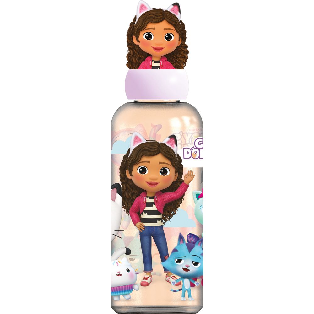Botella 560ml Figura 3D Gabby Dollhouse